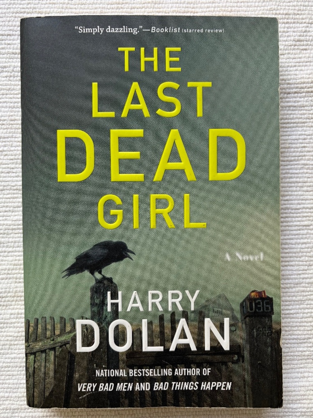 The Last Dead Girl HARRY DOLAN Paperback Book